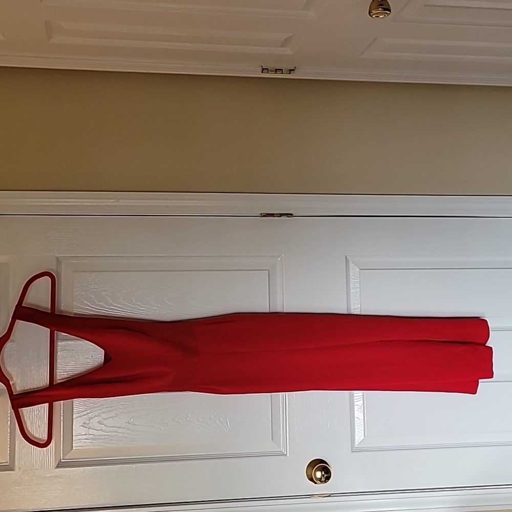 Tahari Red Pants Jumpsuit Tahari 4